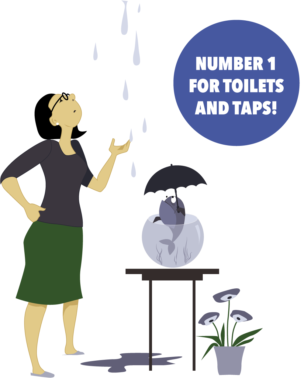 Danny Williams Plumbing number 1 for toilets and taps